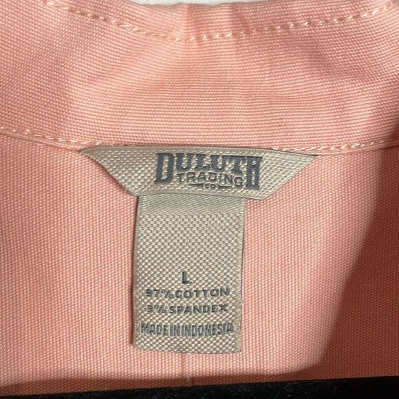 Duluth Trading Co. Women's DuluthFlex Fire Hose Ltd. Shirt Dress Size Large - Picture 4 of 6